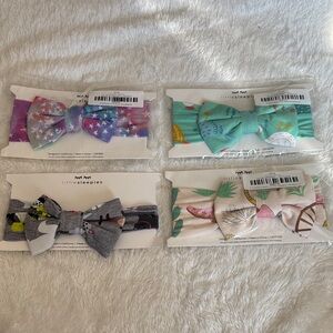 Little Sleepies bow bundle not separating new Kids Bow Headband Set